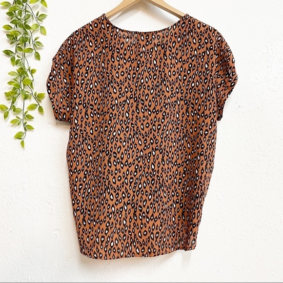 Animal Print Blouse - Picture 3 of 4